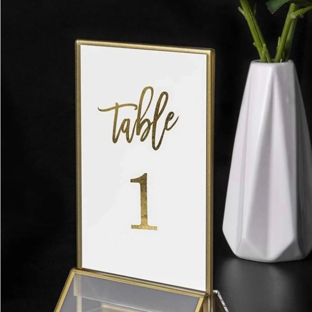 Acrylic Sign Holder 4x6 Set of 14 NEW - Picture 3 of 6